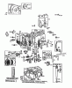 Toro 59111 - Easy Empty Grass Catcher, 1988 (8000001-8999999) Ersatzteile ENGINE BRIGGS & STRATTON MODEL NO. 191702-2531-01 8 H.P. REAR ENGINE RIDER RECOIL MODEL 56138 #2