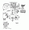 Toro 59111 - Easy Empty Grass Catcher, 1988 (8000001-8999999) Ersatzteile ENGINE BRIGGS & STRATTON MODEL NO. 191707-2161-01 8 H.P. REAR ENGINE RIDER RECOIL MODEL 56145 #2