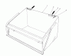 Toro 59111 - Easy Empty Grass Catcher, 1988 (8000001-8999999) Ersatzteile LEAF BAG MODEL 59123 (FOR USE ON TWIN BAGGER GRASS CATCHER MODEL NO. 59122 ONLY) (OPTIONAL)