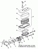 Toro 32-11B402 (211-4) - 211-4 Tractor, 1988 Ersatzteile AIR FILTER & CARBURETOR