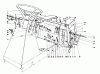 Toro 59111 - Easy Empty Grass Catcher, 1988 (8000001-8999999) Ersatzteile STEERING WHEEL & LINKAGE ASSEMBLY