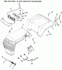 Toro 32-11B402 (211-4) - 211-4 Tractor, 1988 Ersatzteile FRAME, SHEET METAL AND COVERS #2