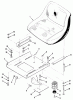 Toro 32-11B402 (211-4) - 211-4 Tractor, 1988 Ersatzteile SEAT AND SUSPENSION