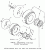 Toro 32-11B402 (211-4) - 211-4 Tractor, 1988 Ersatzteile WHEELS AND TIRES