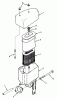 Toro 32-10BE01 (210-H) - 210-H Tractor, 1990 Ersatzteile AIR CLEANER