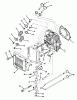 Toro 32-10BE01 (210-H) - 210-H Tractor, 1990 Ersatzteile CYLINDER HEAD AND VALVES