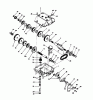 Toro 59111 - Easy Empty Grass Catcher, 1988 (8000001-8999999) Ersatzteile TRANSMISSION MODEL 770A