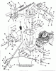 Toro 32-10BE01 (210-H) - 210-H Tractor, 1990 Ersatzteile HYDROSTATIC TRANSAXLE-CONTROL LINKAGE