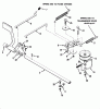 Toro 32-10BE01 (210-H) - 210-H Tractor, 1990 Ersatzteile MECHANICAL TRANSMISSION BRAKE AND CLUTCH LINKAGE