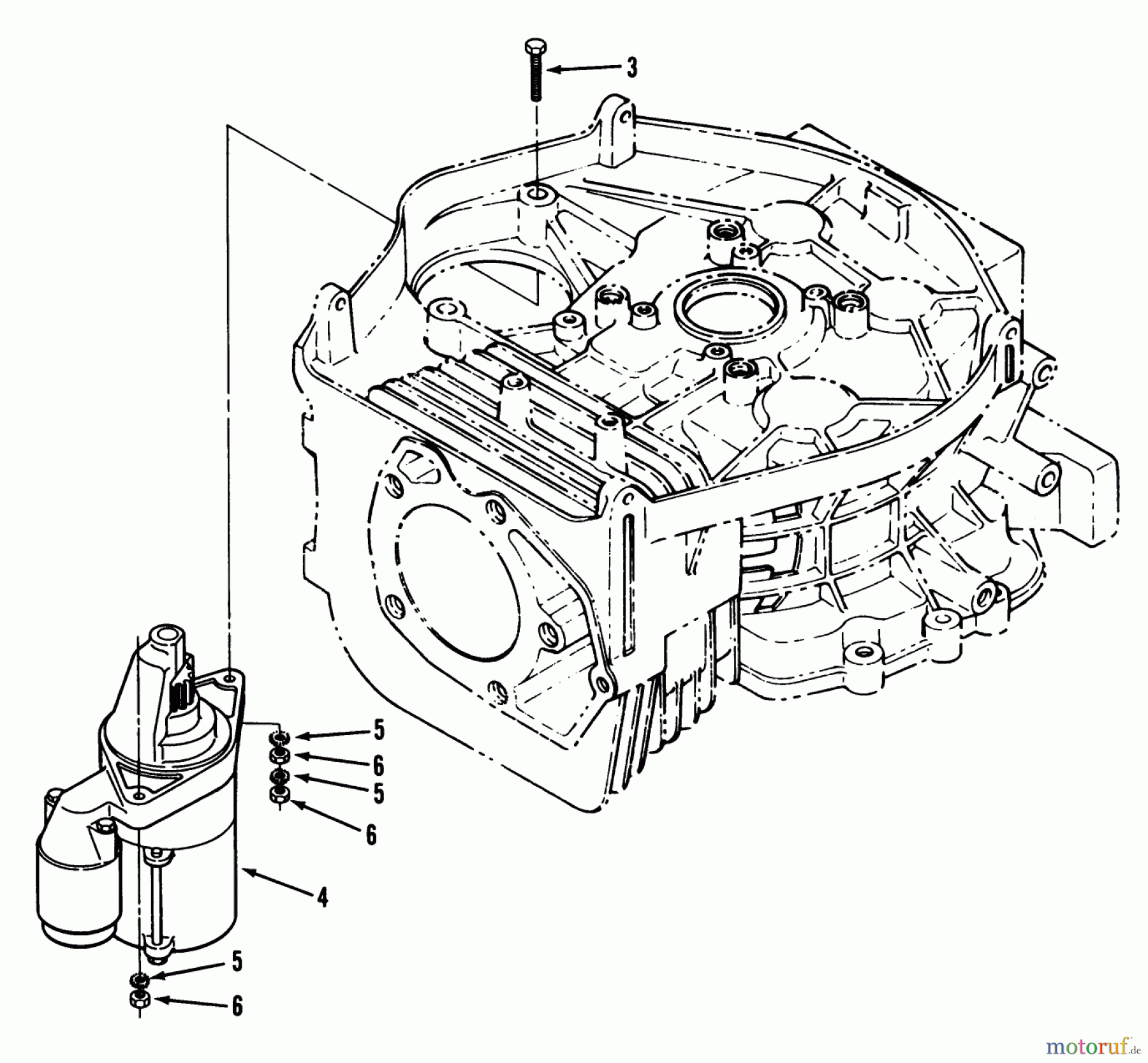 Toro Neu Mowers, Lawn & Garden Tractor Seite 1 32-10BE01 (210-H) - Toro 210-H Tractor, 1990 STARTER