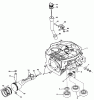 Toro 32-10B503 (210-5) - 210-5 Tractor, 1992 (2000001-2999999) Ersatzteile 12.5HP ENGINE CYLINDER BLOCK ASSEMBLY