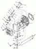 Toro 32-10B503 (210-5) - 210-5 Tractor, 1992 (2000001-2999999) Ersatzteile 12.5HP ENGINE CYLINDER HEAD & VALVES ASSEMBLY