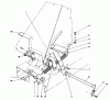 Toro 59111 - Easy Empty Grass Catcher, 1989 (9000001-9999999) Ersatzteile BRAKE & CLUTCH ASSEMBLY