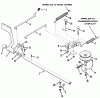 Toro 32-10B503 (210-5) - 210-5 Tractor, 1992 (2000001-2999999) Ersatzteile BRAKE & IDLER ASSEMBLY (210-5 & 212-5)
