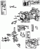 Toro 32-10B503 (210-5) - 210-5 Tractor, 1992 (2000001-2999999) Ersatzteile ENGINE BRIGGS & STRATTON MODEL 257707-0123-01 #1
