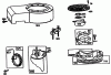 Toro 32-10B503 (210-5) - 210-5 Tractor, 1992 (2000001-2999999) Ersatzteile ENGINE BRIGGS & STRATTON MODEL 257707-0123-01 #3