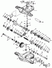 Toro 32-10B503 (210-5) - 210-5 Tractor, 1992 (2000001-2999999) Ersatzteile PEERLEES TRANSMISSION PEERLESS MODEL NO. 930-020 (210-5 & 212-5)