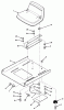 Toro 32-10B503 (210-5) - 210-5 Tractor, 1992 (2000001-2999999) Ersatzteile SEAT ASSEMBLY (212-5 & 212-H)