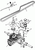 Toro 32-10B503 (210-5) - 210-5 Tractor, 1992 (2000001-2999999) Ersatzteile TRANSMISSION ASSEMBLY (212-H)