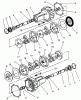 Toro 32-10B503 (210-5) - 210-5 Tractor, 1992 (2000001-2999999) Ersatzteile TRANSMISSION EATON MODEL 751-042 #2