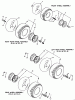 Toro 32-10B503 (210-5) - 210-5 Tractor, 1992 (2000001-2999999) Ersatzteile WHEEL & TIRE ASSEMBLY