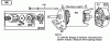 Toro 59111 - Easy Empty Grass Catcher, 1989 (9000001-9999999) Ersatzteile ENGINE MODEL NO. 191707-2161-01 #1