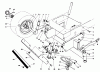 Toro 59111 - Easy Empty Grass Catcher, 1989 (9000001-9999999) Ersatzteile FRONT AXLE ASSEMBLY