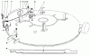 Toro 59111 - Easy Empty Grass Catcher, 1989 (9000001-9999999) Ersatzteile MULCHER KIT MODEL 59155 (OPTIONAL)