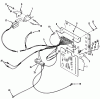 Toro 32-11B501 (211-5) - 211-5 Tractor, 1987 Ersatzteile ELECTRICAL SYSTEM (211-5 ONLY)