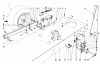 Toro 59111 - Easy Empty Grass Catcher, 1989 (9000001-9999999) Ersatzteile REAR AXLE ASSEMBLY