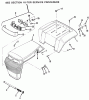 Toro 32-11B501 (211-5) - 211-5 Tractor, 1987 Ersatzteile FRAME, SHEET METAL AND COVERS #2