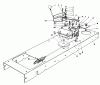 Toro 59111 - Easy Empty Grass Catcher, 1989 (9000001-9999999) Ersatzteile TRANSMISSION LINKAGE ASSEMBLY