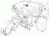 Toro 59111 - Easy Empty Grass Catcher, 1989 (9000001-9999999) Ersatzteile TWIN BAGGER GRASS CATCHER MODEL NO. 59184 (OPTIONAL)