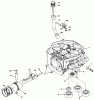 Toro 32-120EA1 (212-H)- 212-H Tractor, 1991 (1000001-1999999) Ersatzteile 12HP ENGINE CYLINDER BLOCK ASSEMBLY