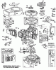 Toro 32-120EA1 (212-H)- 212-H Tractor, 1991 (1000001-1999999) Ersatzteile ENGINE BRIGGS AND STRATTON MODEL 281707-0226-01 #1
