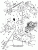 Toro 32-120EA1 (212-H)- 212-H Tractor, 1991 (1000001-1999999) Ersatzteile HYDROSTATIC TRANSAXLE - CONTROL LINKAGE