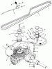 Toro 32-12BEA2 (212-H) - 212-H Tractor, 1991 (1000001-1999999) Ersatzteile TRANSMISSION ASSEMBLY (212-H)