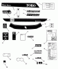 Toro 32-12BEA3 (212-H) - 212-H Tractor, 1991 (1000001-1999999) Ersatzteile DECAL & MISCELLANEOUS PARTS ASSEMBLY