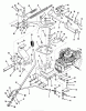 Toro 32-12BEA3 (212-H) - 212-H Tractor, 1991 (1000001-1999999) Ersatzteile TRANSMISSION LINKAGE ASSEMBLY (212-H)