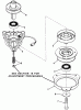 Toro 32-16BE01 (216-H) - 216-H Tractor, 1990 Ersatzteile ENGINE PULLEY & PTO CLUTCH