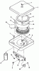 Toro 41-20OE01 (520-H) - 520-H Garden Tractor, 1990 Ersatzteile AIR CLEANER
