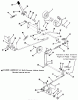 Toro 41-20OE01 (520-H) - 520-H Garden Tractor, 1990 Ersatzteile CLUTCH, BRAKE AND SPEED CONTROL LINKAGE-520-8