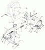 Toro 41-20OE01 (520-H) - 520-H Garden Tractor, 1990 Ersatzteile CLUTCH, BRAKE AND SPEED CONTROL LINKAGE-520-H #2