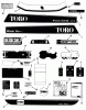 Toro 41-20OE01 (520-H) - 520-H Garden Tractor, 1990 Ersatzteile DECALS