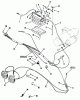 Toro 41-20OE01 (520-H) - 520-H Garden Tractor, 1990 Ersatzteile ELECTRICAL SYSTEM #2
