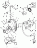 Toro 41-20OE01 (520-H) - 520-H Garden Tractor, 1990 Ersatzteile GEARCASE AND IGNITION CONTROLS
