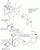 Toro 41-20OE01 (520-H) - 520-H Garden Tractor, 1990 Ersatzteile HYDROSTATIC LIFT LINKAGE