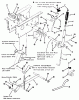 Toro 41-20OE01 (520-H) - 520-H Garden Tractor, 1990 Ersatzteile MANUAL LIFT LINKAGE-520-8