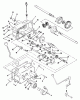 Toro 41-20OE01 (520-H) - 520-H Garden Tractor, 1990 Ersatzteile MECHANICAL TRANSMISSION 8-SPEED #1