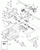 Toro 41-20OE01 (520-H) - 520-H Garden Tractor, 1990 Ersatzteile MECHANICAL TRANSMISSION 8-SPEED #2